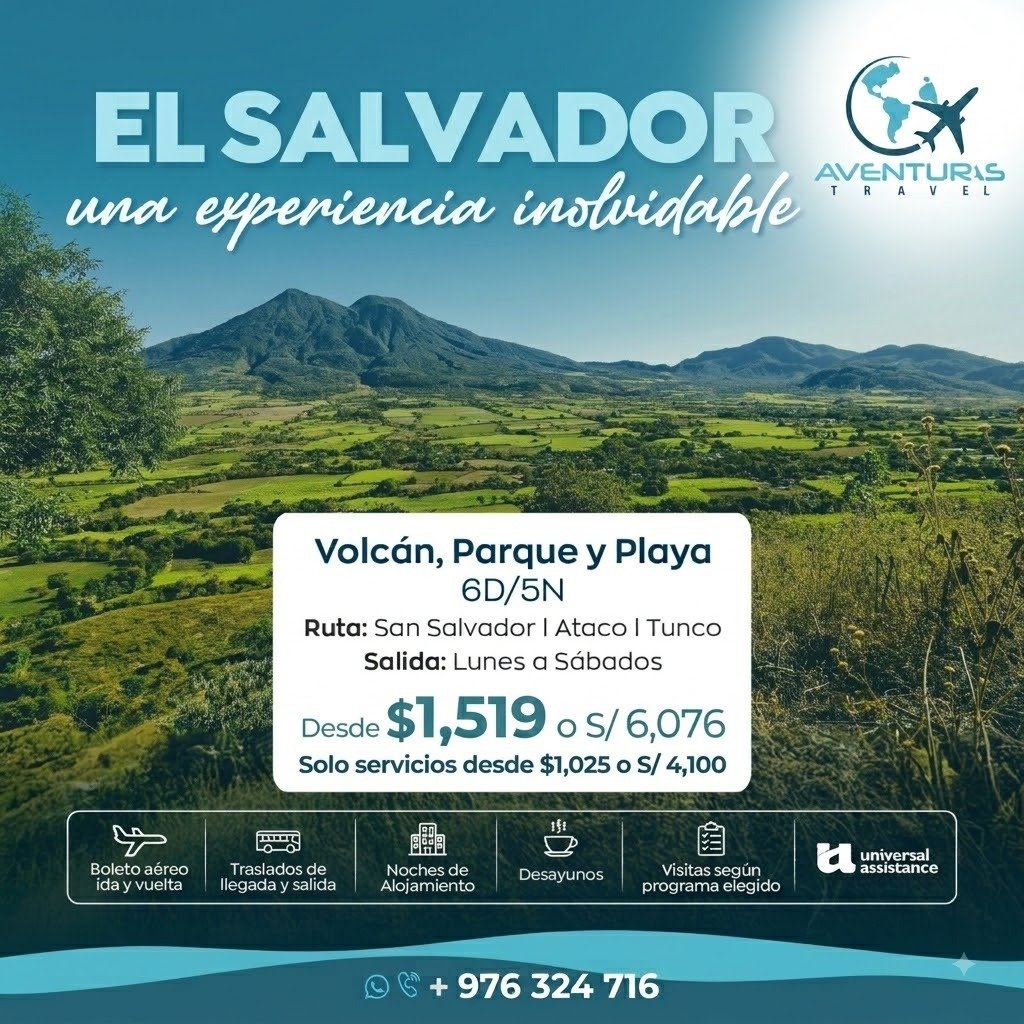 Volcán, Parque y Playa - 6D/5N