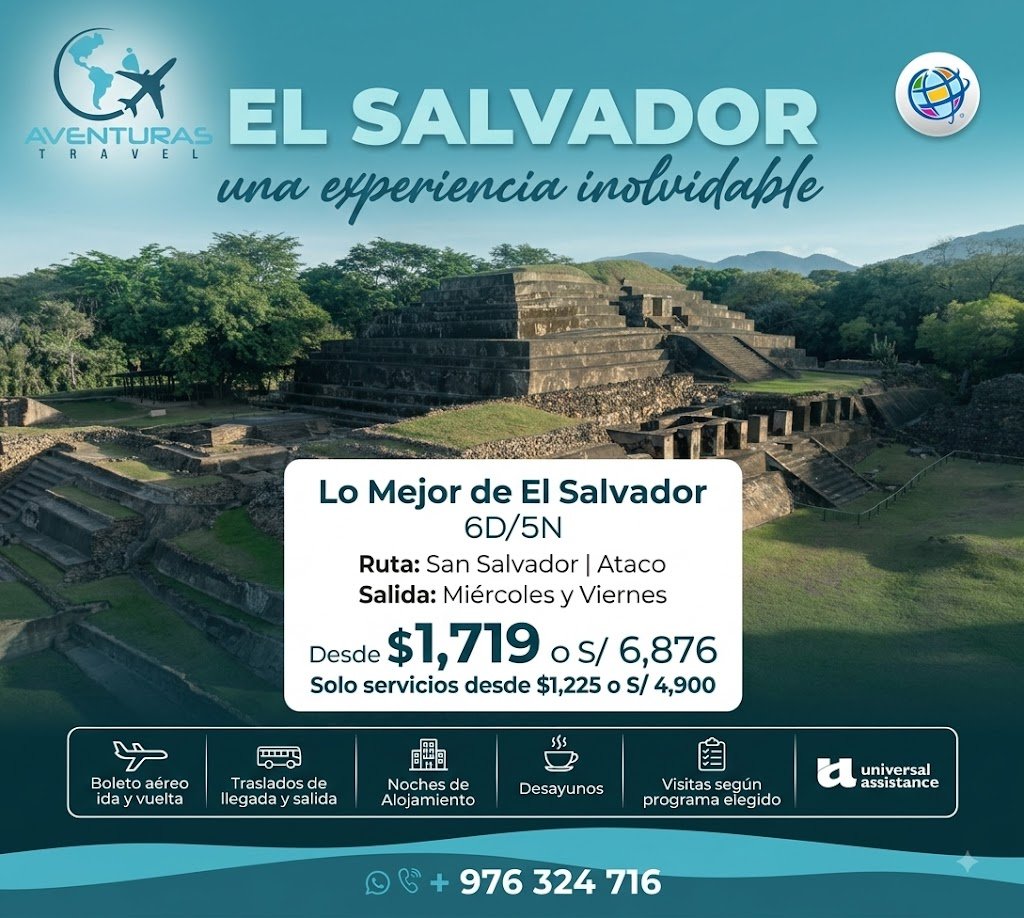 Lo Mejor de El Salvador - 6D/5N