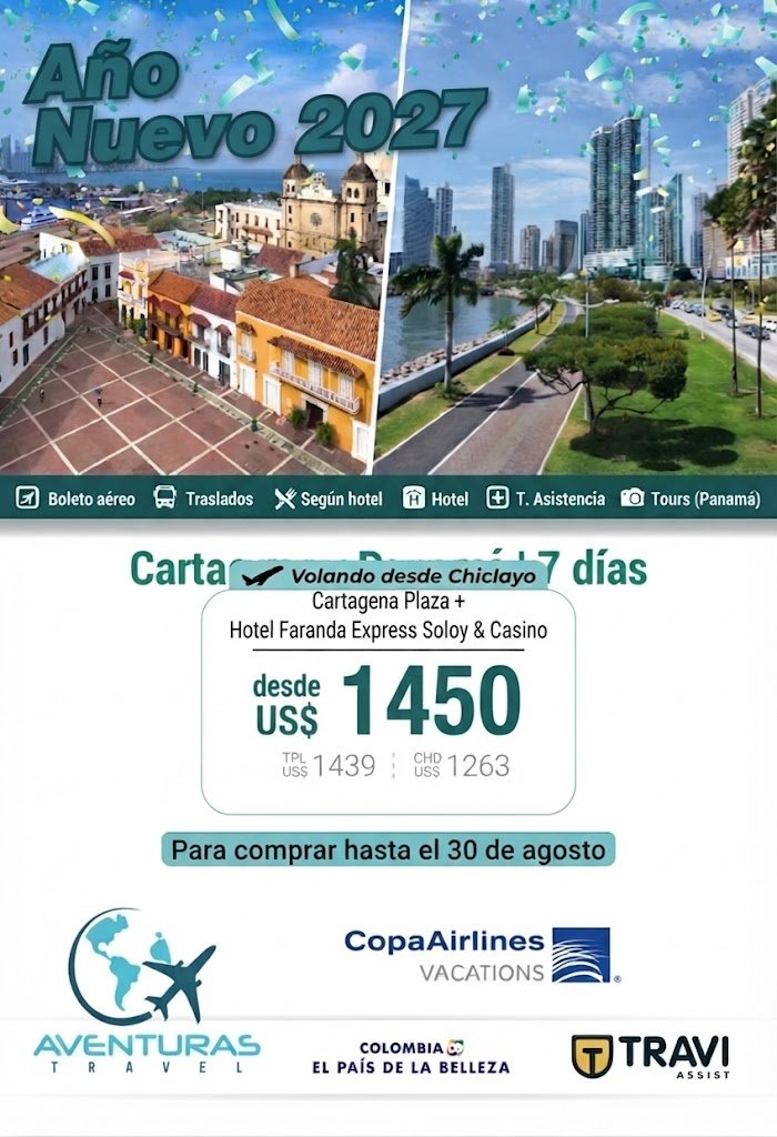 Cartagena y Panamá | 7 días